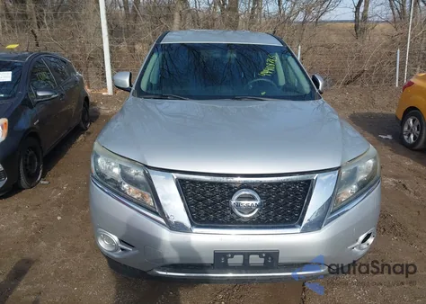 2014 Nissan Pathfinder S z USA, uszkodzony, nr VIN 5N1AR2MM5EC710502
